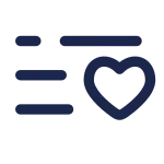 List Heart Minimalistic SVG Icon